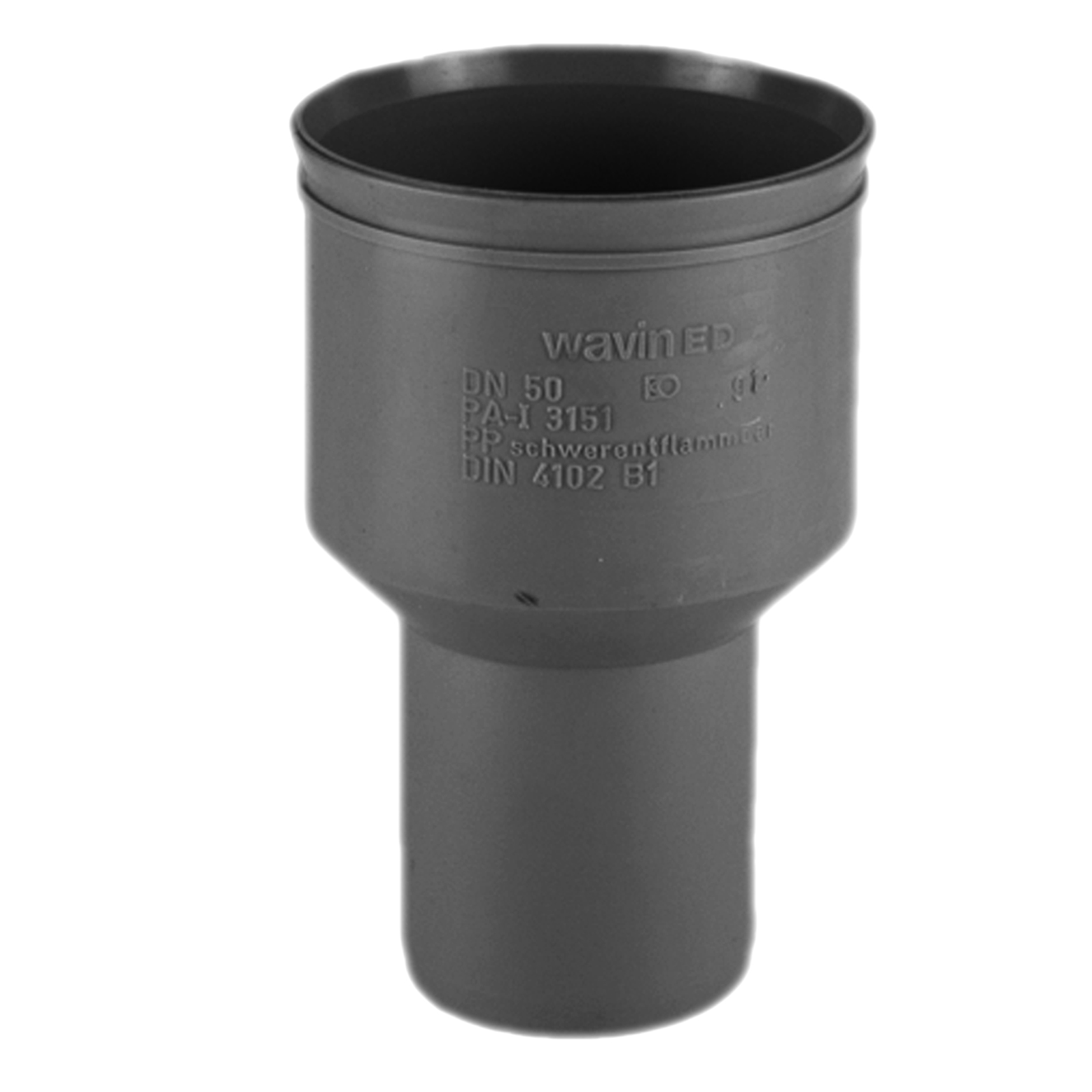 HT Rohr Muffenstopfen DN160, 160 Mm – Blindstopfen Für Abwasser, Schmutzwasser & Lüftung