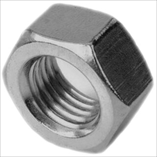 Mutter M10 Edelstahl (A2) 1 Stück DIN 934