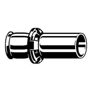 2113 Viega Einsteckstück Rotguss a / Sanfix P 32 mm x 28 mm