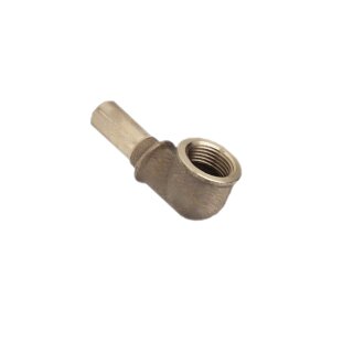 2214.3 Viega Sanpress-Einsteckwinkel 90 Grad Rotguss a / AG(Rp) 15 mm x 1/2 Zoll