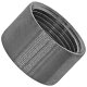 Gewinde-Fitting aus Edelstahl > Muffe halb mit...