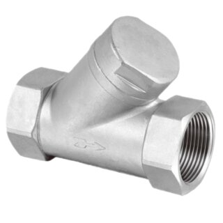 Armatur aus Edelstahl V4A Rückschlagventil IG(Rp) / IG(Rp) 2 Zoll (DN50)