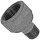 Gewinde-Fitting aus Temperguss verzinkt > Muffennippel mit Innengwinde und Außengewinde reduzierend Nr.246 (IG-AG.r.) 1 1/4 Zoll auf 1 Zoll