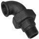 Gewinde-Fitting aus Temperguss schwarz >...