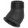 Gewinde-Fitting aus Temperguss schwarz > Winkel 45 Grad mit Innengewinde und Außengewinde Nr.121 (IG-AG) 3/4 Zoll