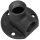 Gewinde-Fitting aus Temperguss schwarz > Wandwinkel Deckenwinkel mit Innengewinde Nr.471 (IG-IG) 1/2 Zoll