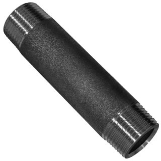Temperguß(schwarz) > Nr.23 Rohrnippel AG(R) x AG(R) 1/4 Zoll 40 mm