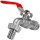 Messing Auslaufhahn Wasserhahn 1/2 Zoll