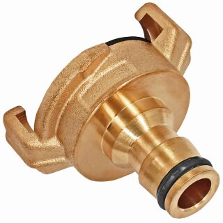 Adapter Übergangsstück Klauen- Schnellkupplung mit Stecker für Steckkupplung für GEKA Gardena