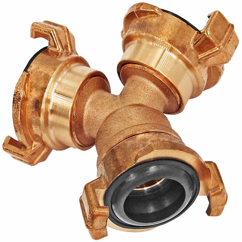 GEKA-System Schnellkupplung Aus Messing – Klauenkupplung 19 Mm (3/4 Zoll) Für Wasseranschlüsse