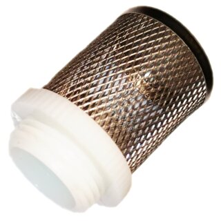 Edelstahl Saugkorb / Filterkorb 1/2 Zoll AG (außen ca. 21mm)