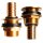 Regentonnen-Durchführung aus Messing mit Tülle 3/4" AG x Tülle 1/2" 13mm