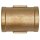 Gewinde-Fitting aus Messing > Muffe mit Innengewinde (IG-IG) 1 Zoll