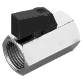 Minikugelhahn aus Messing IG x IG 3/4 Zoll