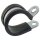 RSGU Schelle mit Schallschutzeinlage Ø 24mm x Bandbreite 20mm 1 Stück