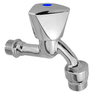 Auslaufventil mit Rohrbelüfter und Rückflußverhinderer Haubengriff DVGW ohne Tülle