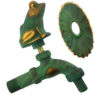 Nostalgie Auslaufventil verschiedene Tiermotive Frosch