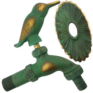 Nostalgie Auslaufventil verschiedene Tiermotive Vogel