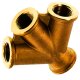 Druckluftkupplungen aus Messing > 3-fach Verteiler aus...