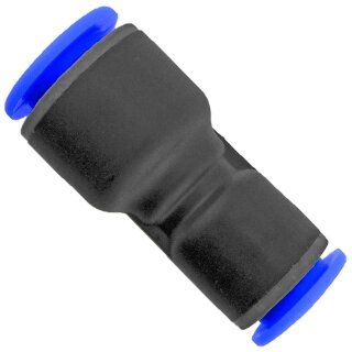 Kunststoff Schnellkupplung Pneumatik Ventil Verbinder Stecker für 4~12mmSchlauch 