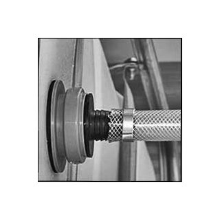 Produktbild von MegaHaustechnik Universal Schlauchanschluss 1 Zoll AG Mit 5 Schlauchtüllen (10–27 Mm) – HT-kompatibel, PP, Grau