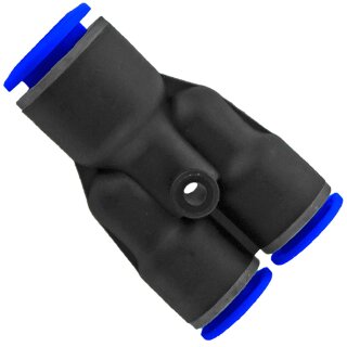 Pneumatik Y-Stück reduzierend 6 mm auf 2x 4 mm