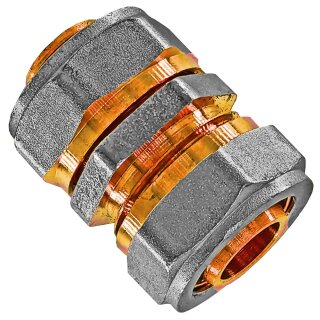 Schraub-Fitting für Mehrschichtverbundrohr > Kupplung (i-i) 16 x 2,0mm / 16 x 2,0mm