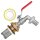 Regentonnendurchführung Messing, Auslaufhahn, Schlauchtülle, Edelstahl-Filter