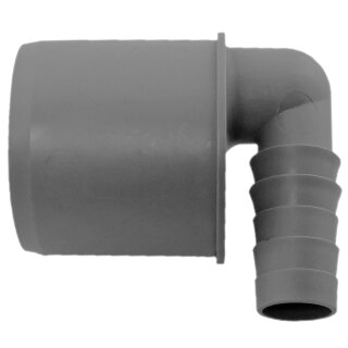 40mm HT-Fittings für Abflußrohrsystem aus PP Schlauchwinkel Schlauch Ø 18-21,7mm