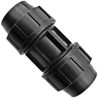 25mm PP Klemmverbinder-Fittings für PE-Rohr Kupplung 25mm