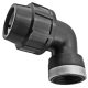 40mm PP Klemmverbinder-Fittings für PE-Rohr Winkel...