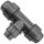 40mm PP Klemmverbinder-Fittings für PE-Rohr T-Stück reduziert 40mm x 32mm x 40mm