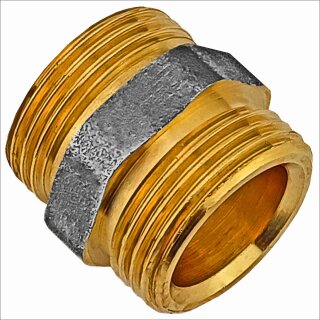 Eurokonus-Fitting Kupplung (EK-EK) 1/2" Eurokonus auf 3/4" Eurok.