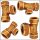 Schraub-Fitting für Kupferrohr > T-Stück (i-i-i) 18mm x 15mm x 18mm