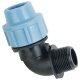 32mm PP Klemmverbinder-Fittings für PE-Rohr Winkel...