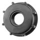 IBC T-Auslaufhahn für Rohrverbindung mit Außendurchmesser 40mm Tülle Ø 20mm für 3/4" Schlauch