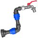 IBC Adapter S60  Schwanenhals mit Kugelhahn und...