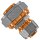 Schraub-Fitting für Mehrschichtverbundrohr > Kupplung reduzierend (i-i) 32 x 3,0mm / 26 x 3,0mm