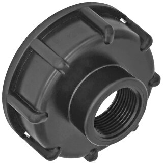 IBC Tank S60x6 Anschluß Adapter mit Innengewinde 1/2 Zoll Rohr-Innengewinde
