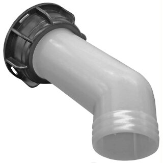 IBC Tank S60x6 Anschluß Adapter mit Auslauftülle
