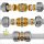 Eurokonus-Fitting Kupplung reduzierend (EK-EK reduzierend) Rohr Ø 16x2,0mm auf 14x2,0mm