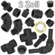2 Zoll Gewinde-Fittings aus Kunststoff