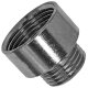 Gewinde-Fitting aus Messing verchromt > Muffennippel...