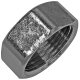 Gewinde-Fitting aus Messing verchromt > Kappe mit...