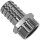 3/4 Zoll Gewinde-Fittings aus Messing verchromt Schlauchtülle mit AG 3/4"Gewinde/Tülle Außen Ø 20mm