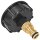 IBC Tank S60x6 Anschluß Adapter mit Messing Stecker für Gardena Buchse