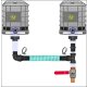 IBC Tank Verbinder mit Schlauchtüllen Set1 für...