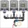 IBC Tank Verbinder mit Schlauchtüllen Set10 für 3 IBC Tanks + Hahn5 Pos.1