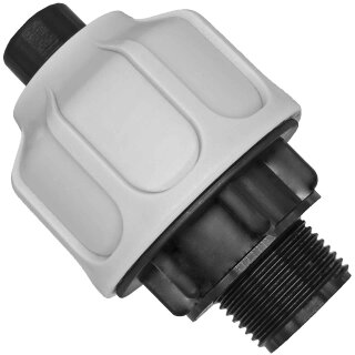 Klemmverbinder BDFast für Poolschlauch Kupplung mit Außengewinde (AG) InnenØ 20mm 3/4" x AG 3/4"