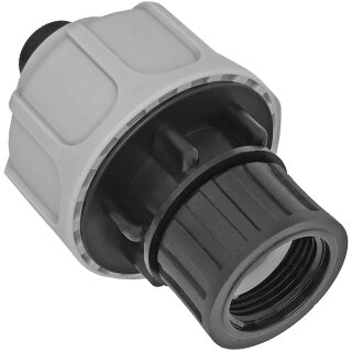 Klemmverbinder BDFast für Poolschlauch Kupplung mit Innengewinde (IG) InnenØ 20mm 3/4" x IG 1"